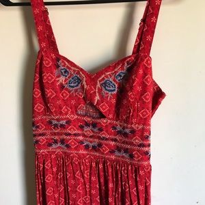 Patterned maxi dress